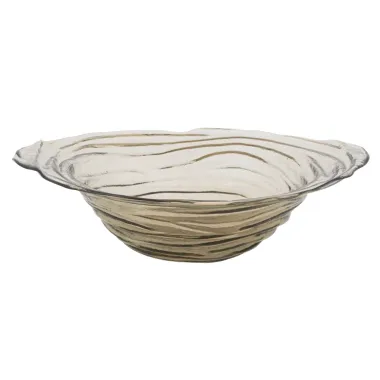 S/TASCHE SZKŁO RECYCLINGOWE NOW Ø 48X14 cm (WYPRODUKOWANO W HISZPANII)
